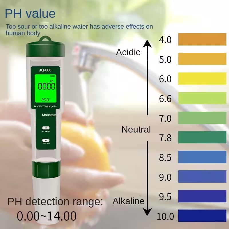 monitor per la qualità dell'acqua per acquari