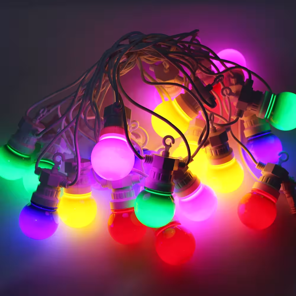 LED kamuoliukų girlianda