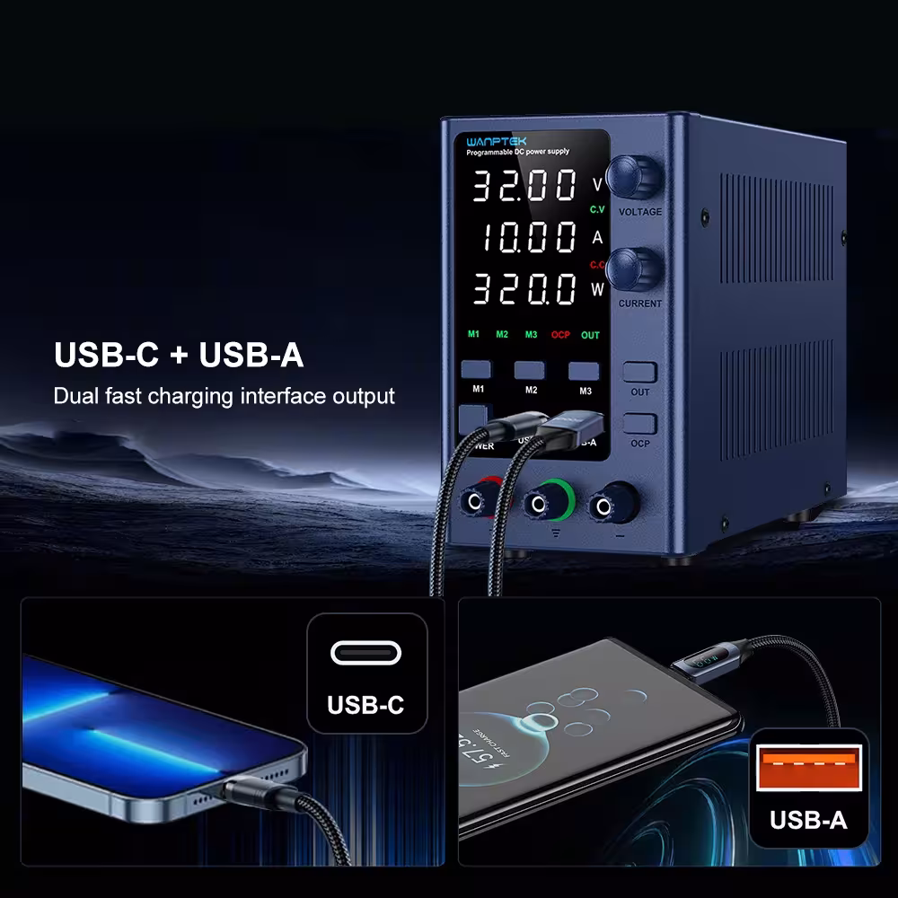 alimentazione di laboratorio USB