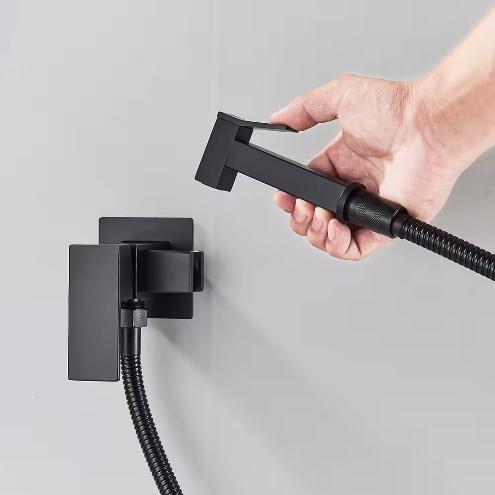 bidet éternue dans le mur