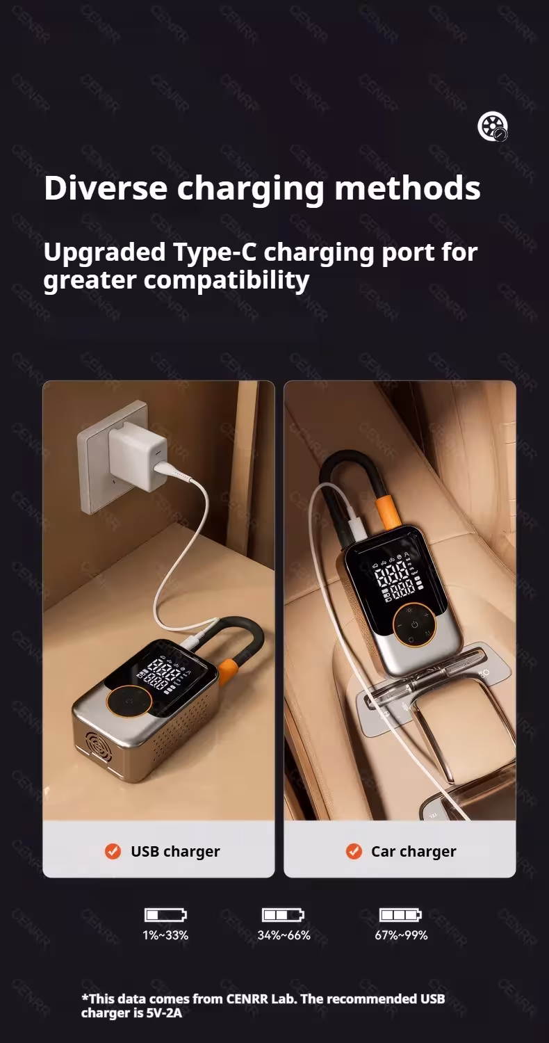 compressore d'aria portatile wireless