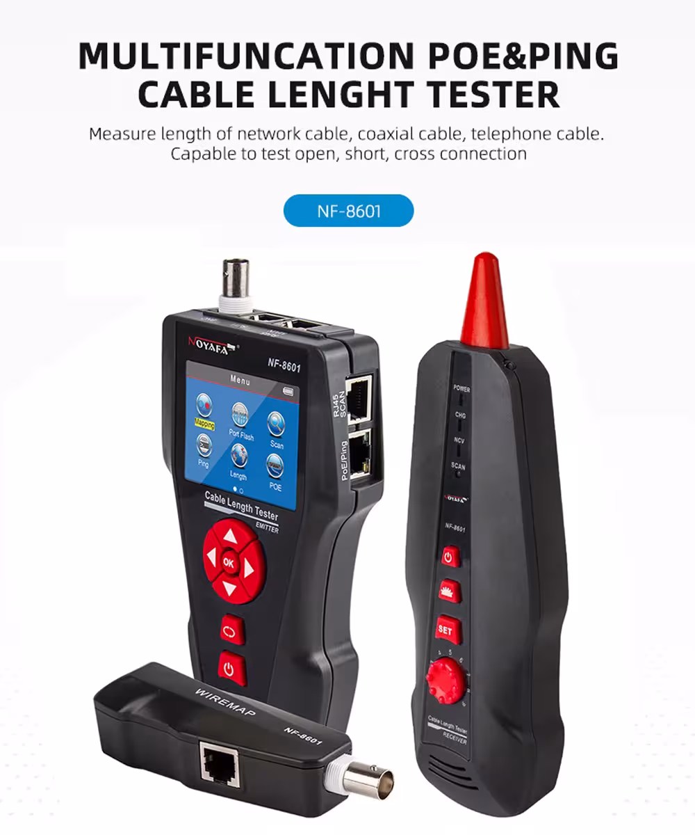 essai de câble réseau