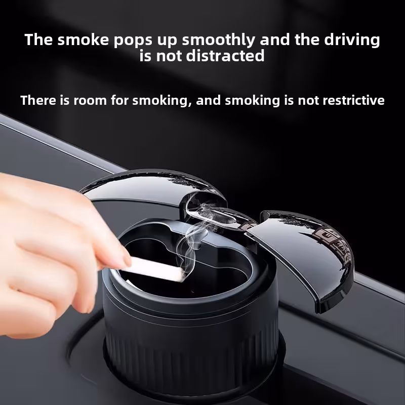 cenicero para coche inteligente