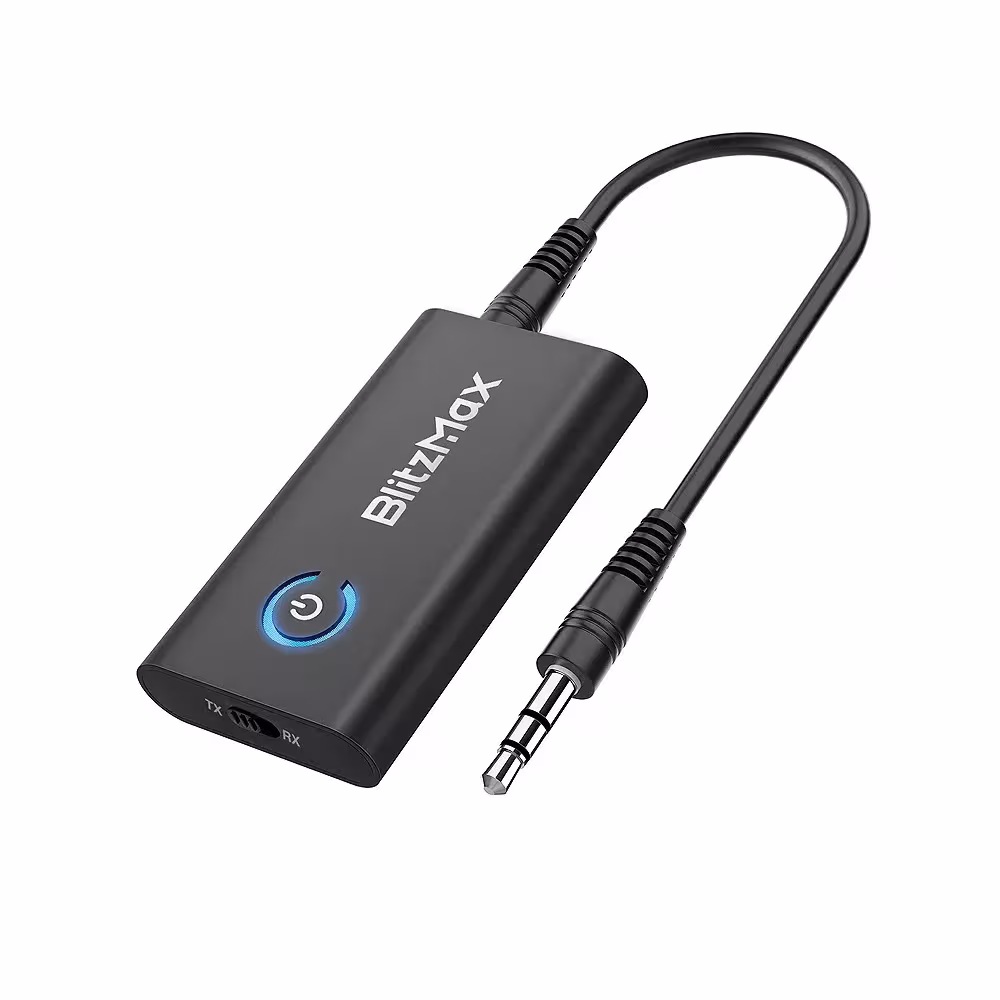Blitzwolf BlitzMax BT05 Bluetooth V5.2 Imtuvas Siųstuvas Belaidis Adapteris