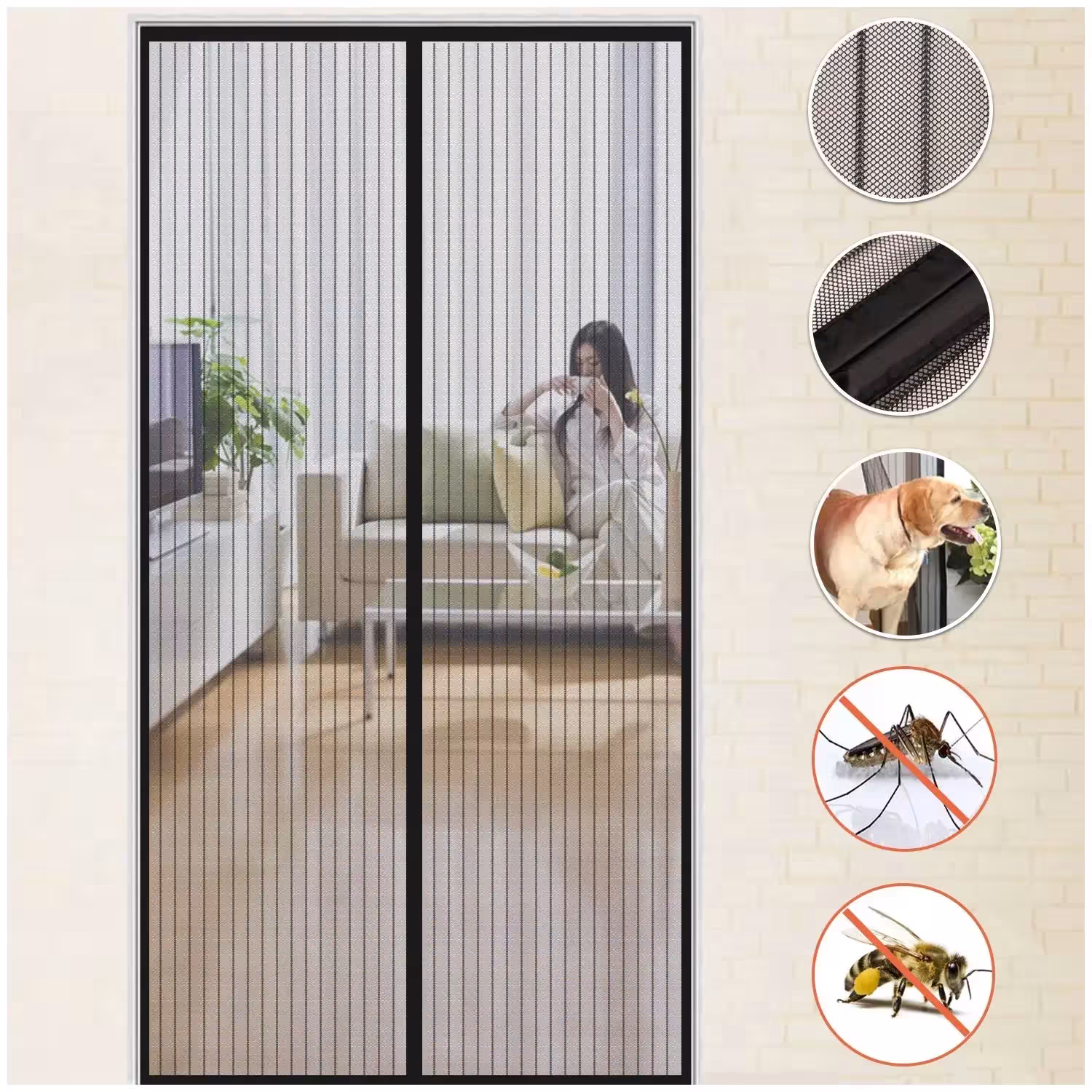 magnetic mosquito net