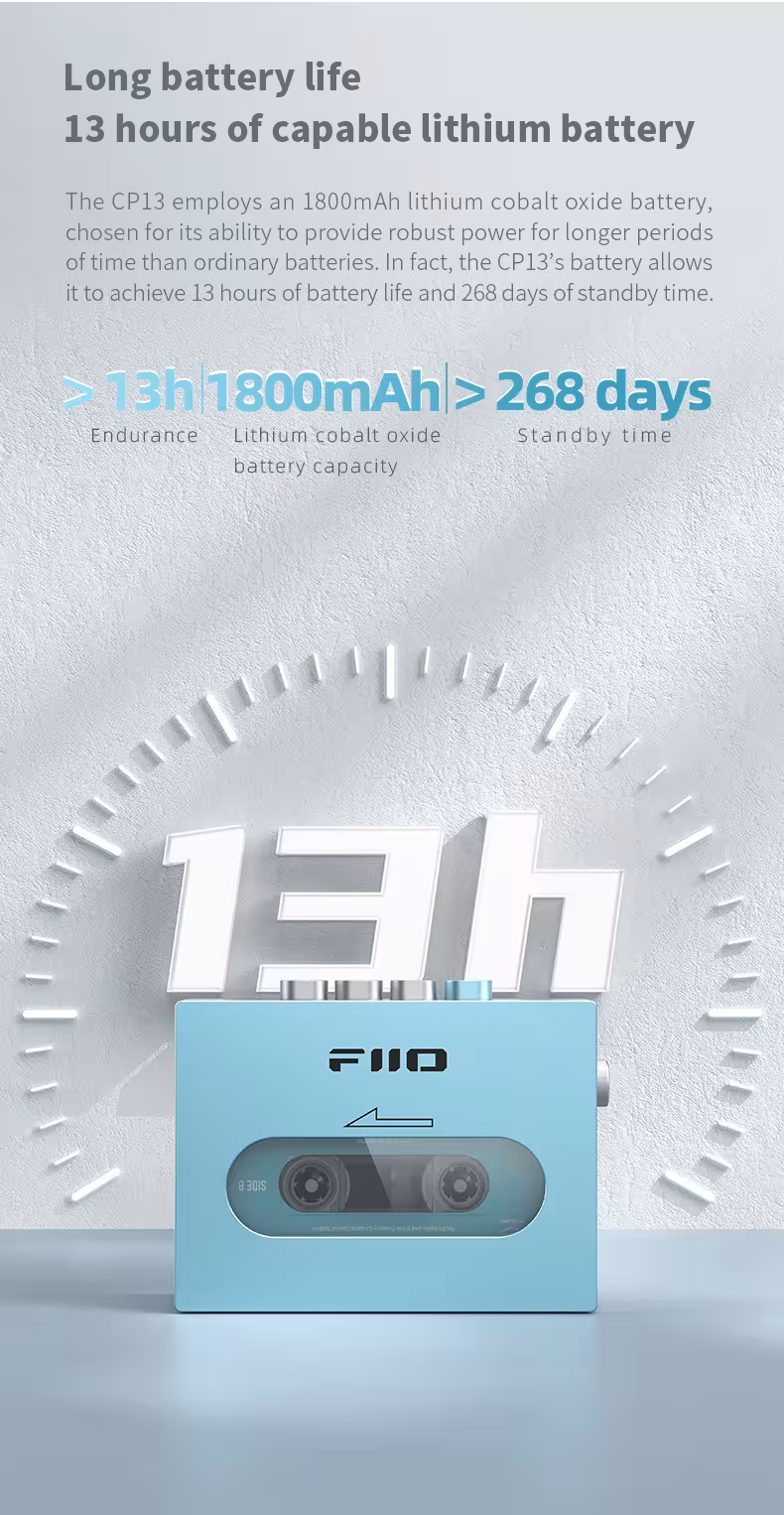 FiiO CP13 kasetės grotuvas