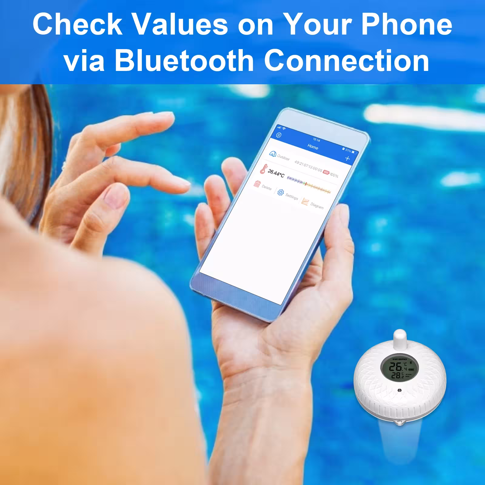 baseno termometras bluetooth