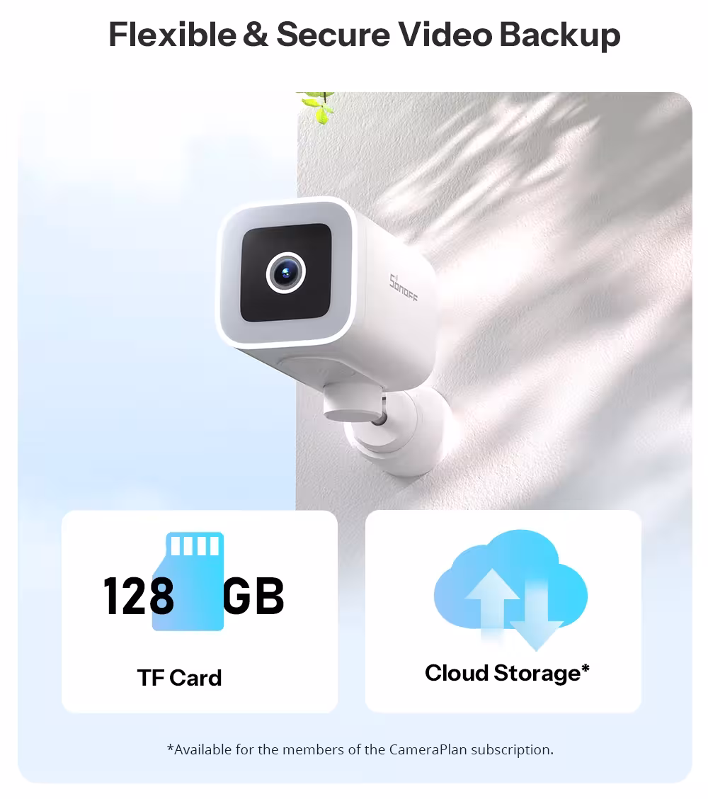 telecamera di sicurezza esterna 2K