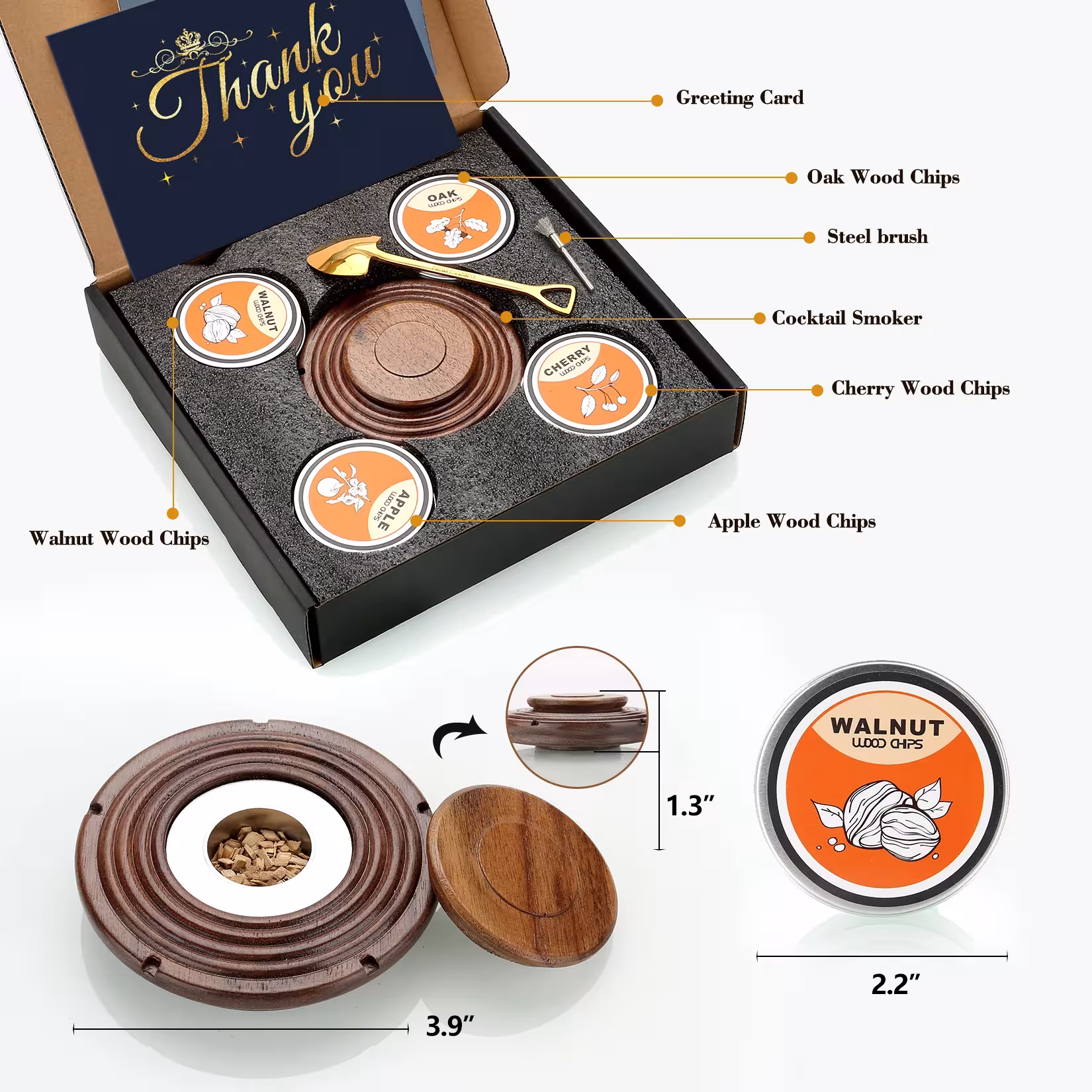 Kit de fumoir pour cocktails