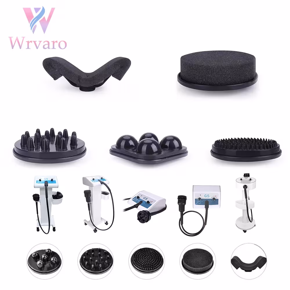 Juego de cabezales de masaje para aparato vibratorio corporal G5 para pérdida de peso