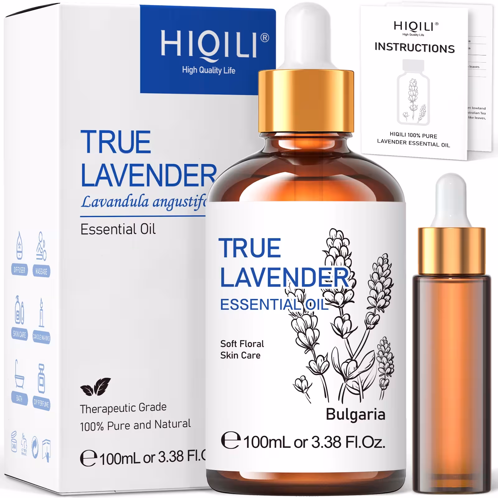 aceite esencial de lavanda