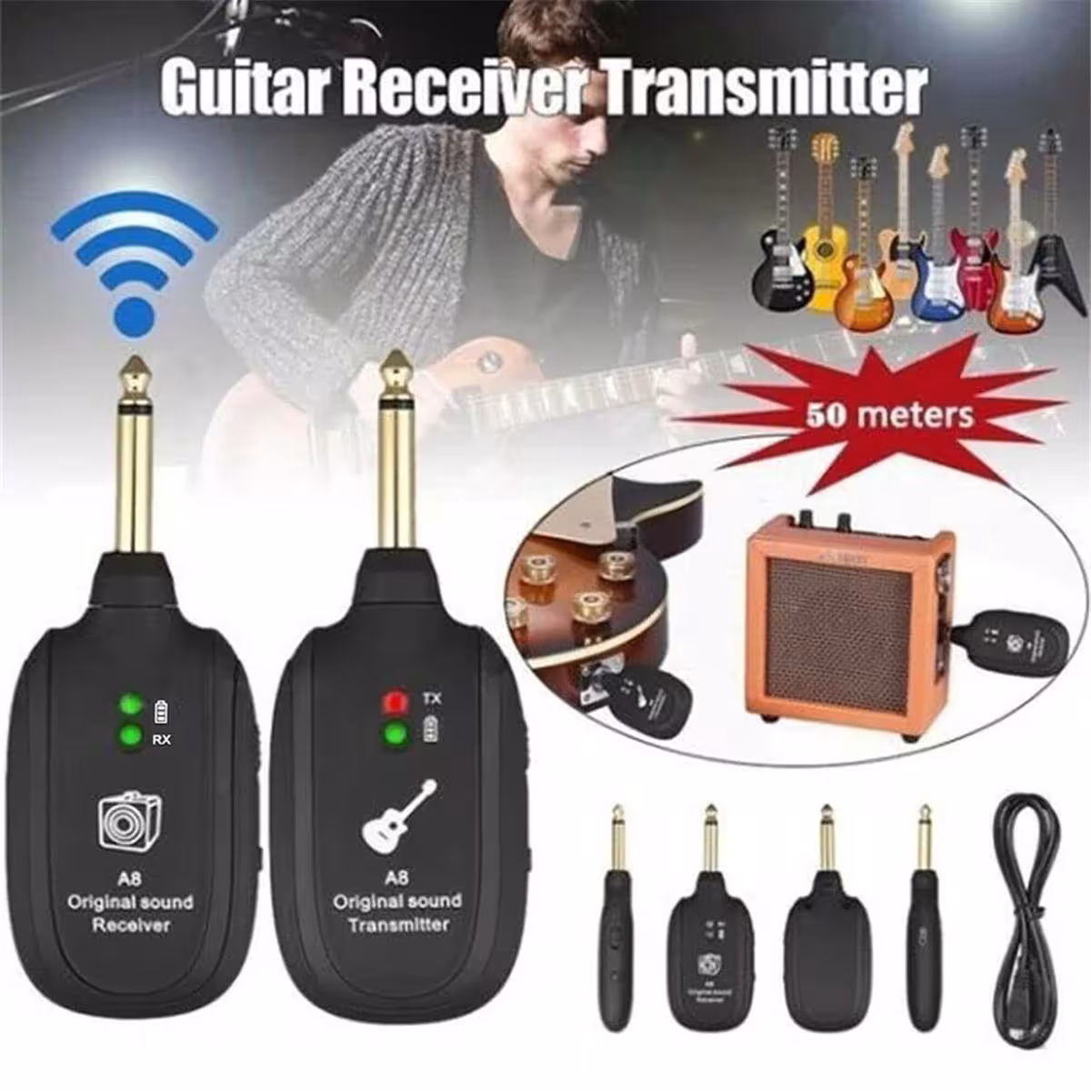 bevielis gitaros sistema
