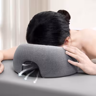 Vorderseite Kissen mit Gedächtnis für Massage und Schönheitssalon