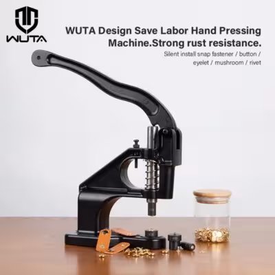 Pressa manuale da banco WUTA con o senza macchina, leva manuale