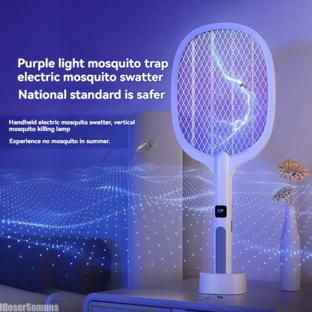 Raquette antiblocage électrique 4000V avec charge C