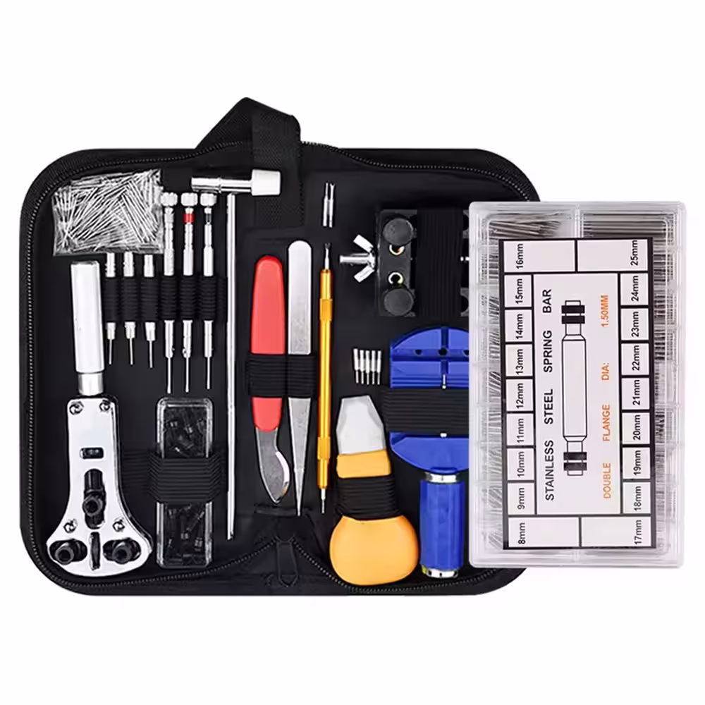 147-piece watch repair tool kit