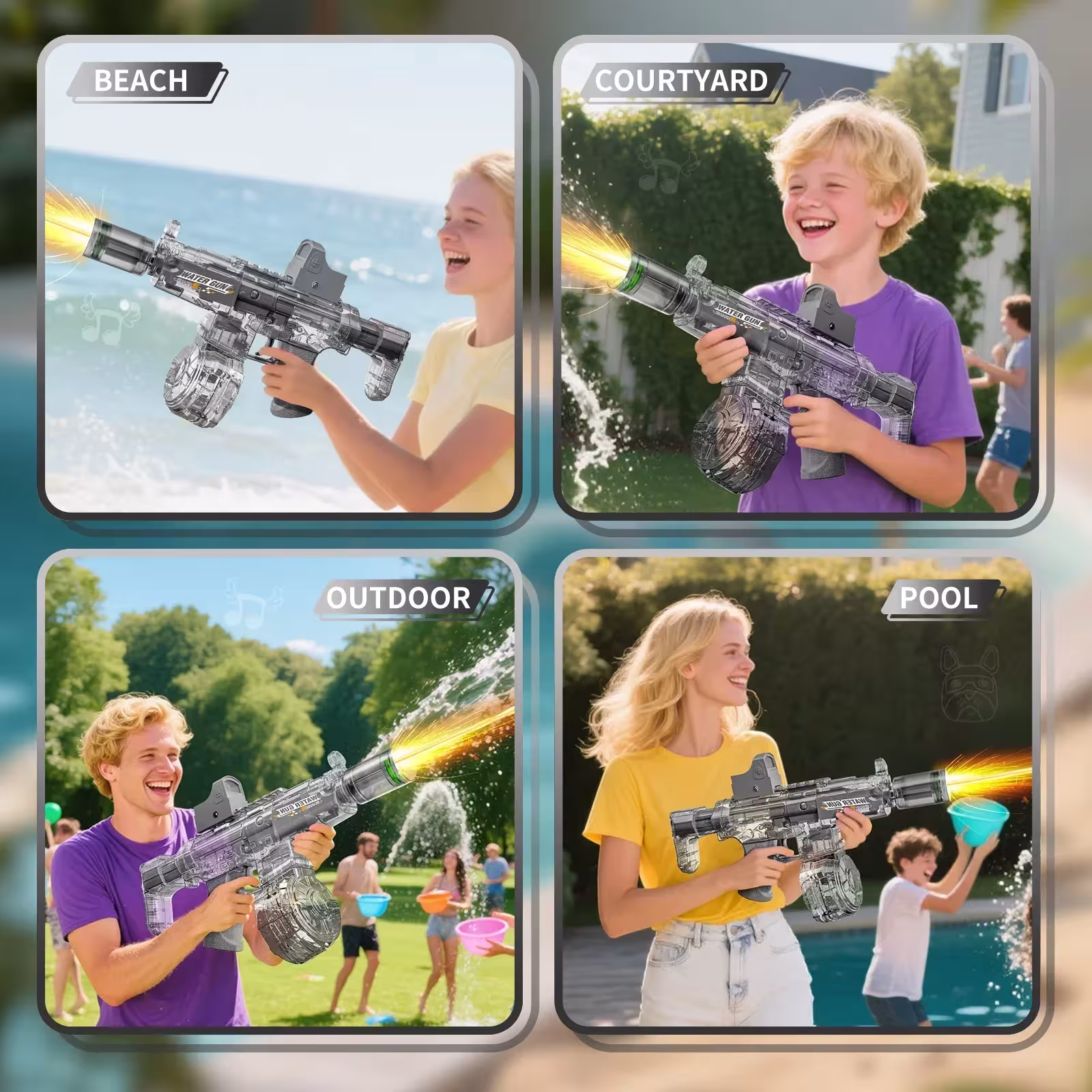 pistolet à eau électrique