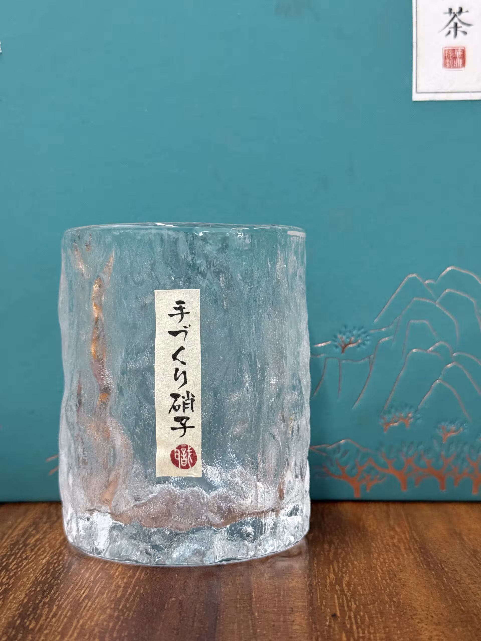 Whisky stiklinė aukštos klasės japoniškas kūrybinis stiklas alaus taurė namams