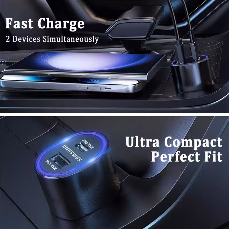 Caricabatterie per auto Samsung 45W