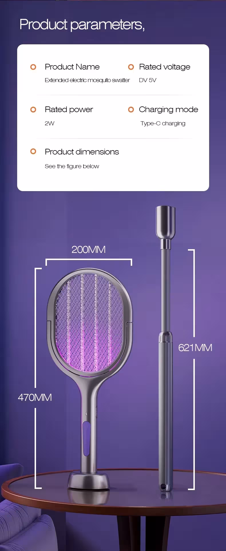 mosquito swatter UV trap