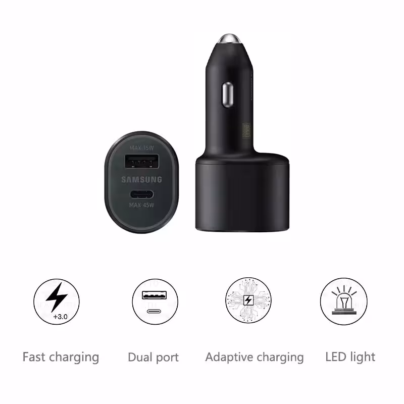 Caricabatterie per auto Samsung 45W