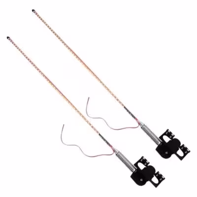 Luz LED para antena de coche, luz de circulación diurna para camión, 12-24 V