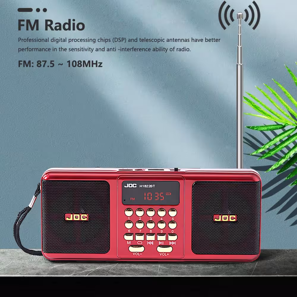 radio FM portable avec Bluetooth
