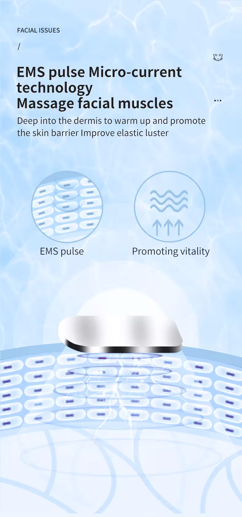 V-line facial lifting massager
