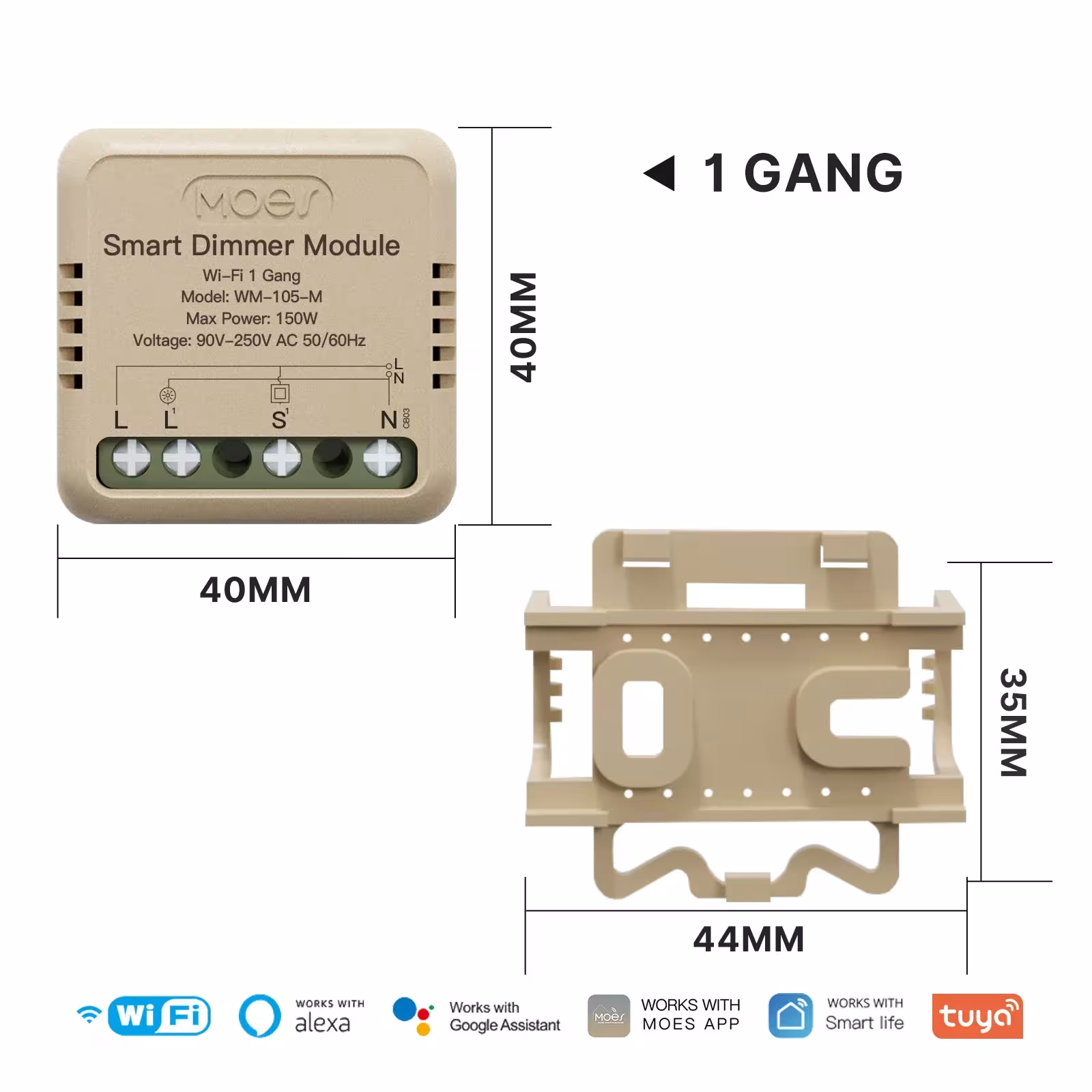 Módulo de conmutación WiFi inteligente