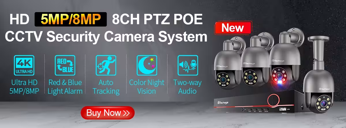4K POE kamera 8MP