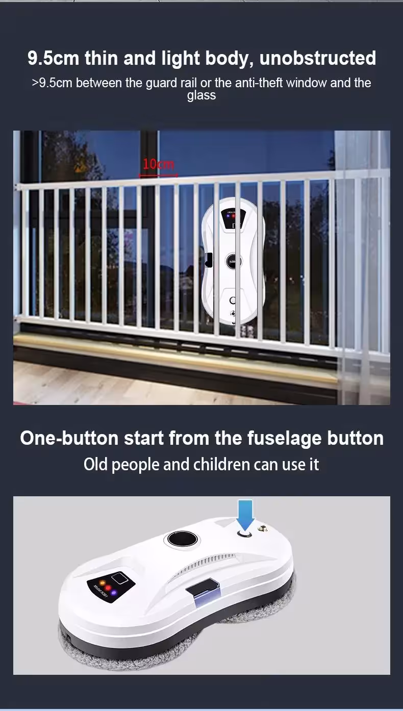 automatyczny robot do czyszczenia okien