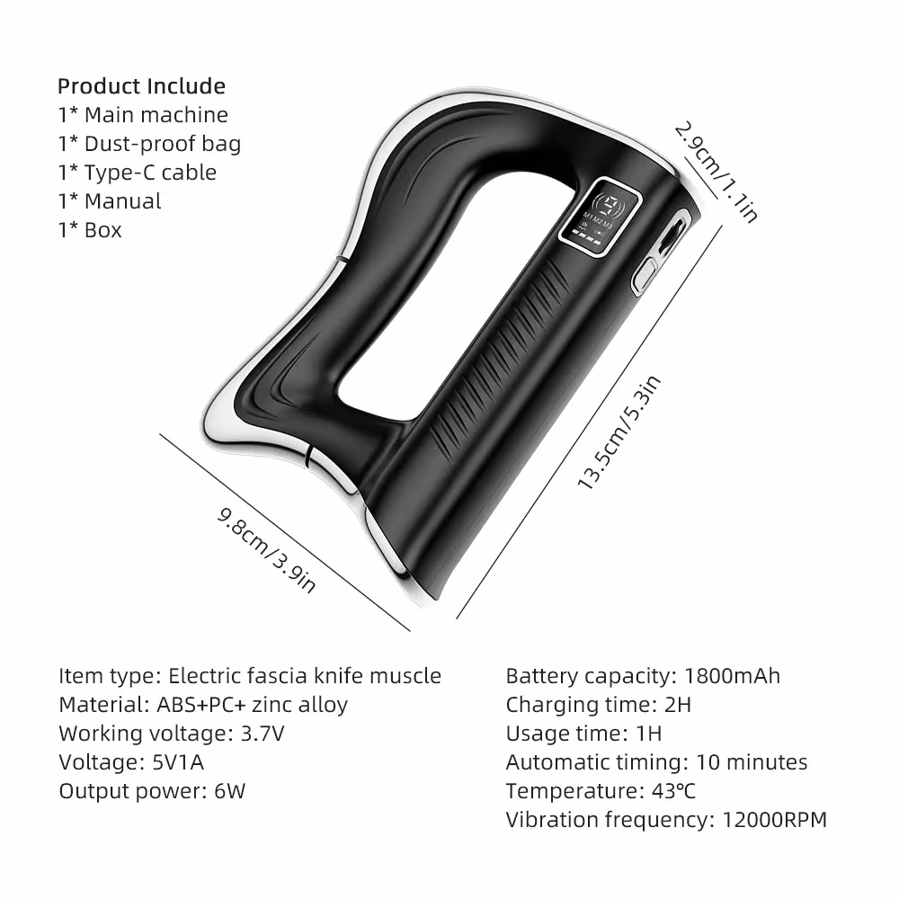 masajeador eléctrico para la fascia