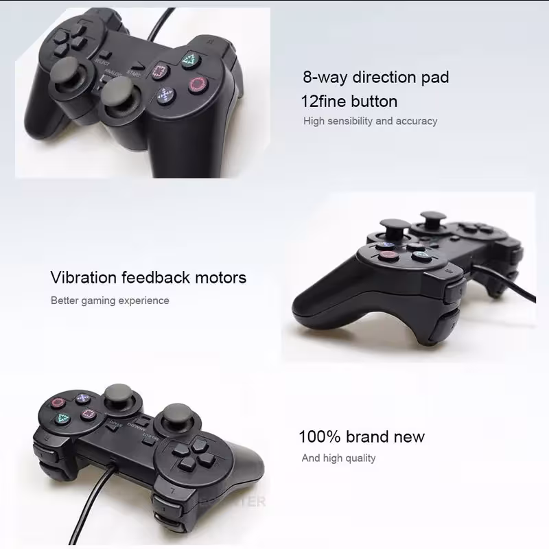 kabelgebundener Controller für PlayStation 2