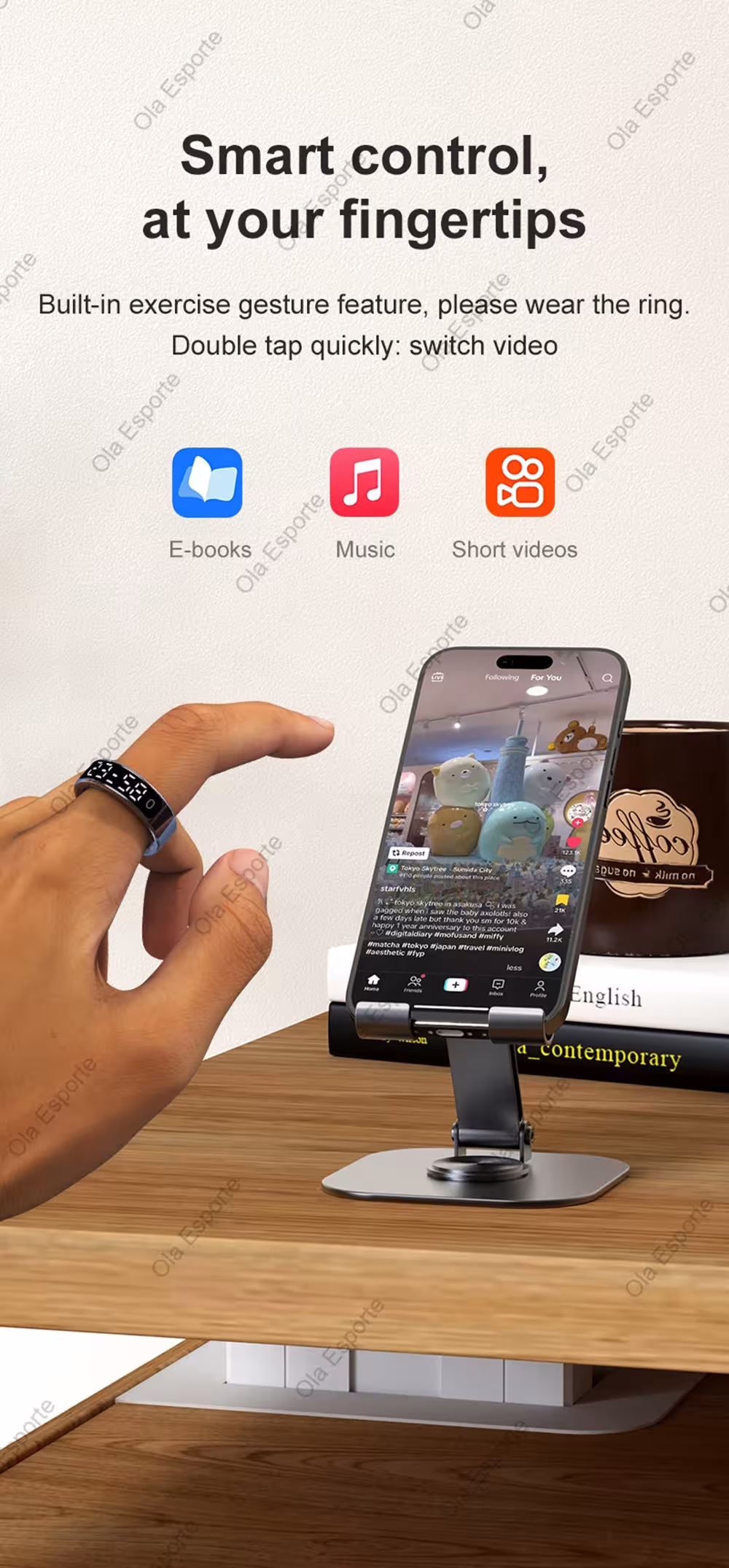 smart ring with display
