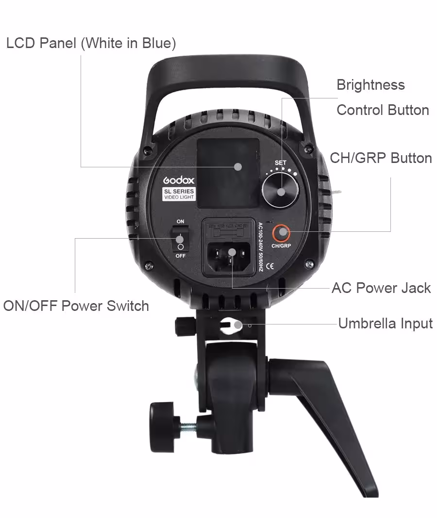 LED video šviesa SL-60W