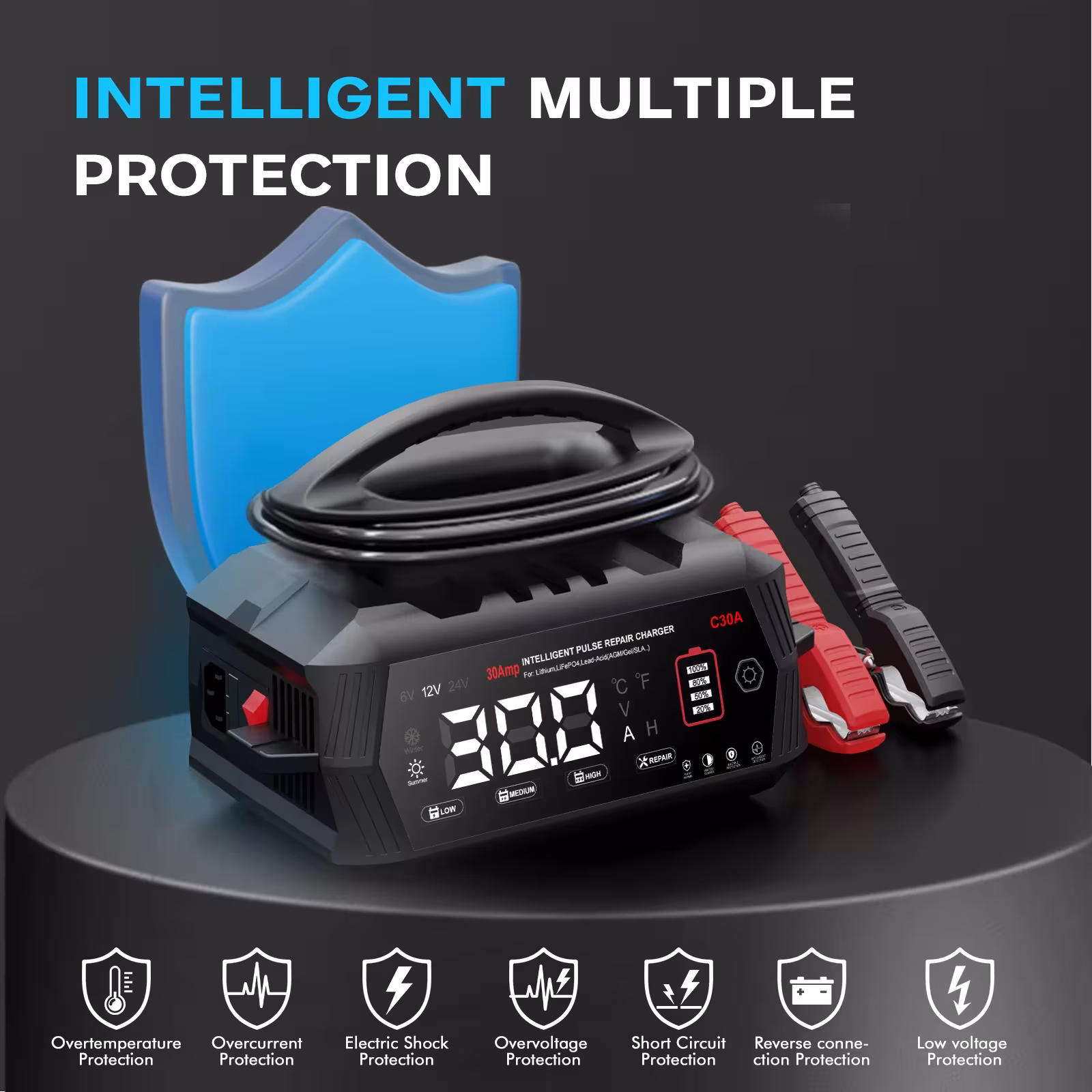 chargeur de batterie de voiture