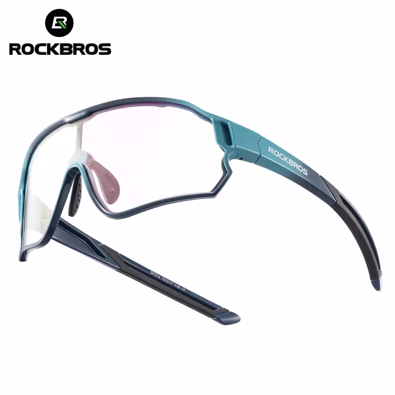 ROCKBROS vaikiški fotochromines poliarizuotos saulės akiniai dviračiui UV400