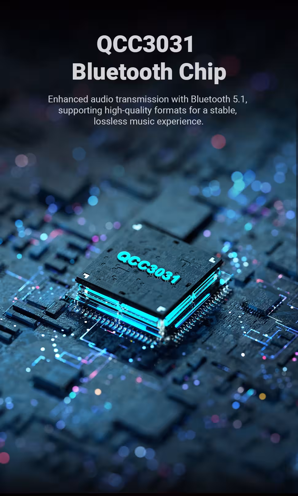 Bluetooth USB DAC stiprintuvas