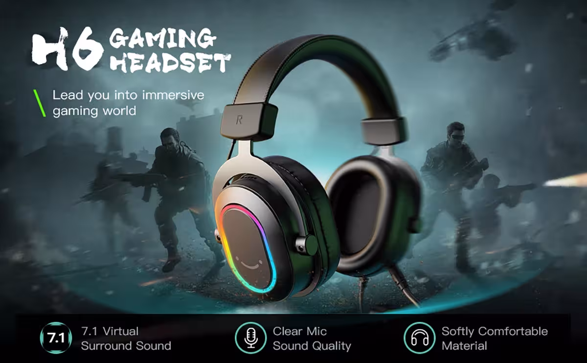 casques de jeux avec microphone