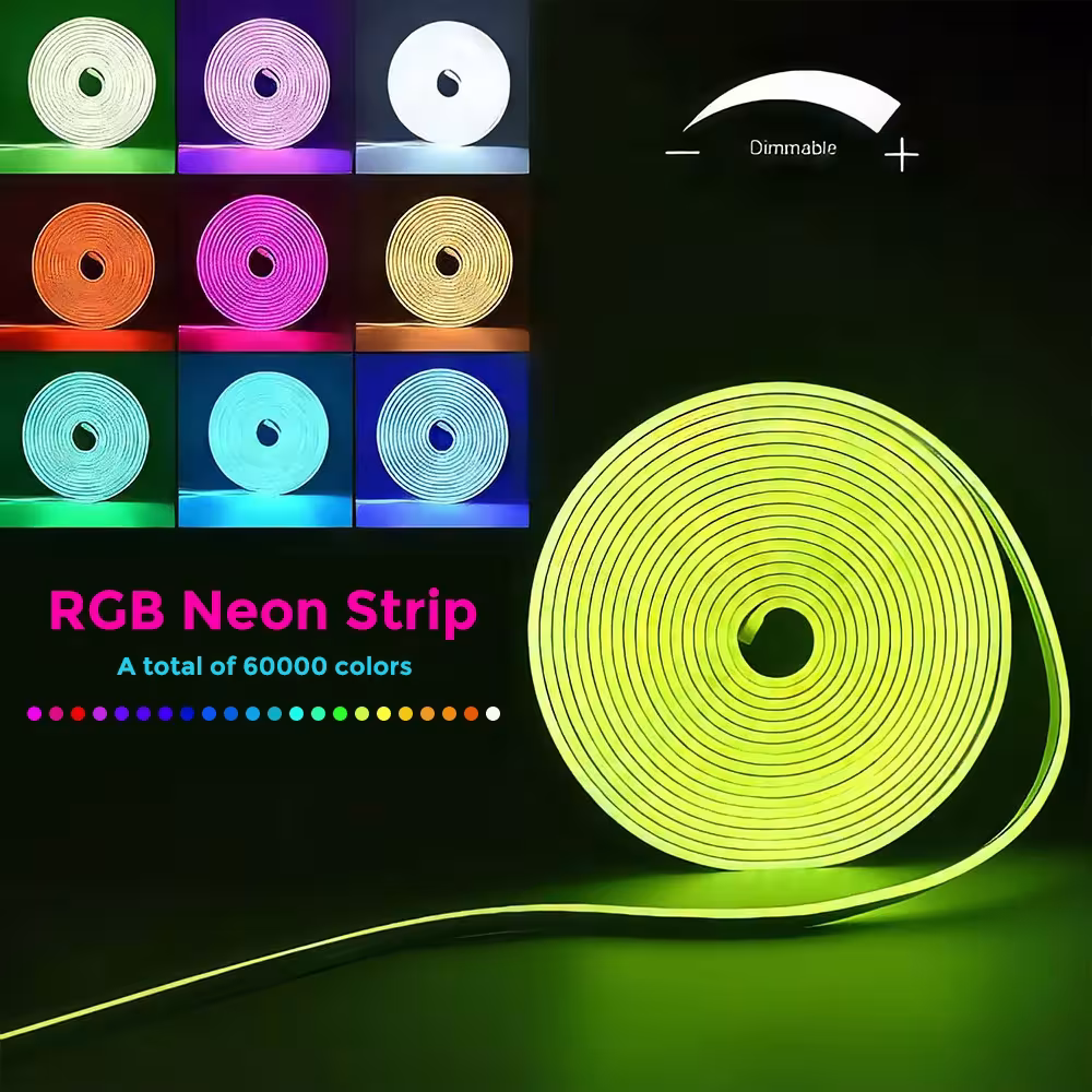 RGB LED strip lighting