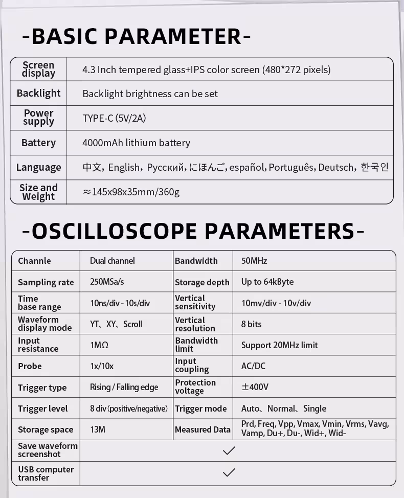 osciloskopas multimetras signalo generatorius