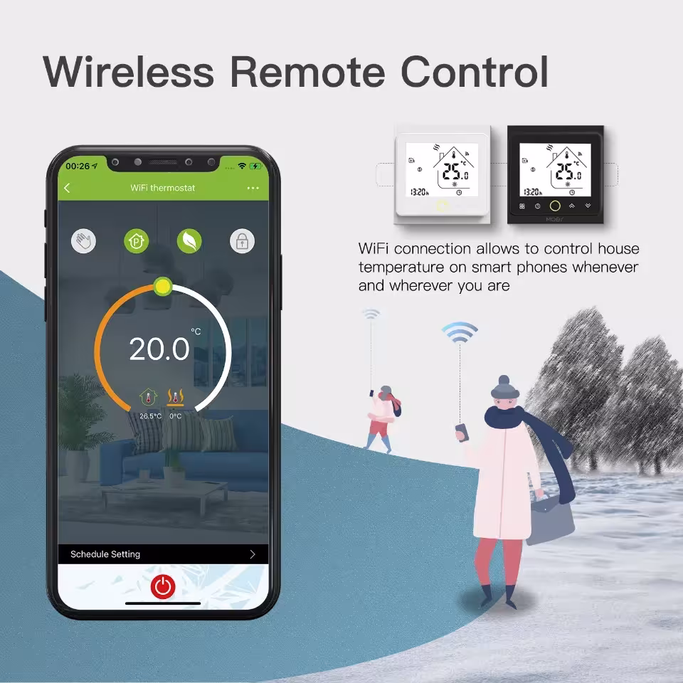WiFi floor heating thermostat