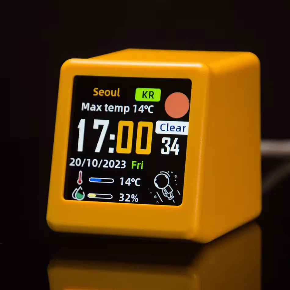 digital WiFi clock
