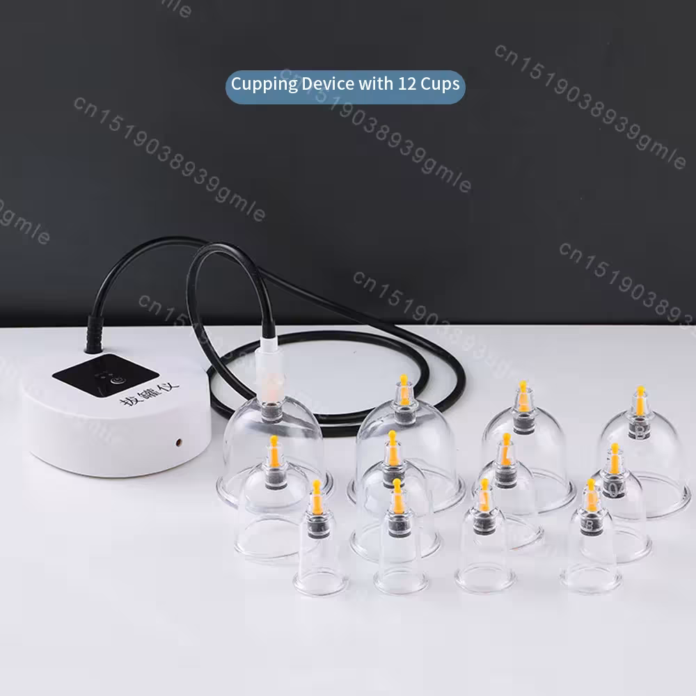 vakuuminio cupping terapijos rinkinys