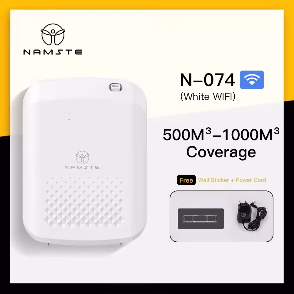NAMSTE elektrinis aromų difuzorius Bluetooth 1000m³ eteriniams aliejams