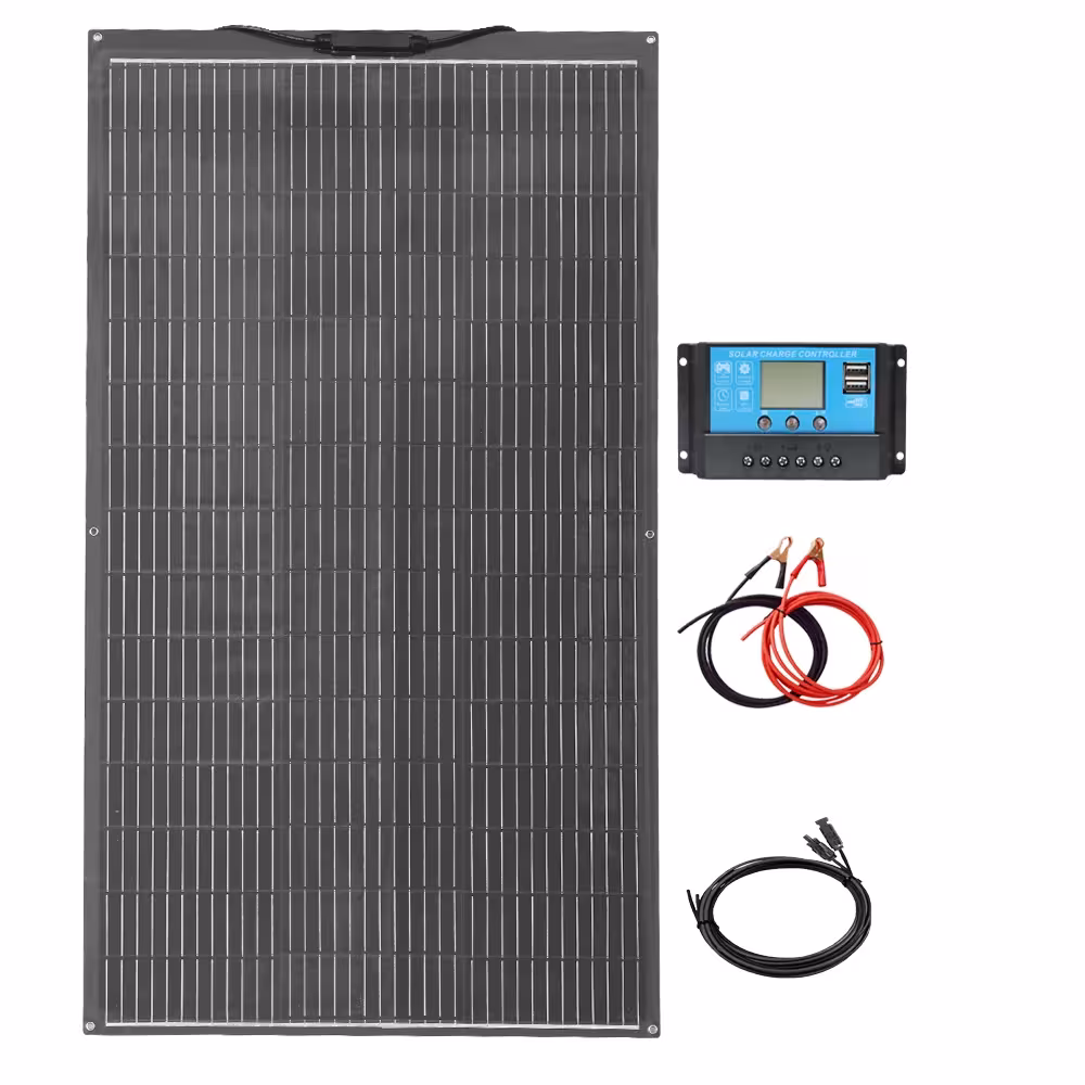lankstusis saulės modulis 200W