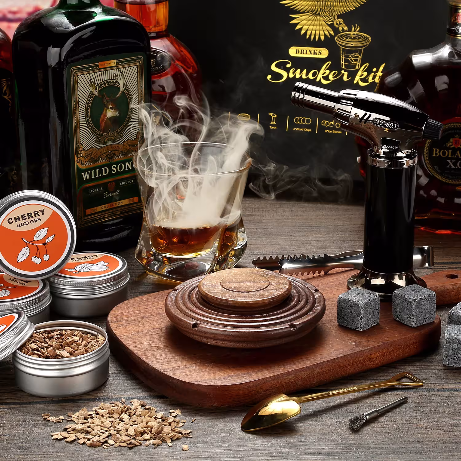 Kit de fumoir pour cocktails