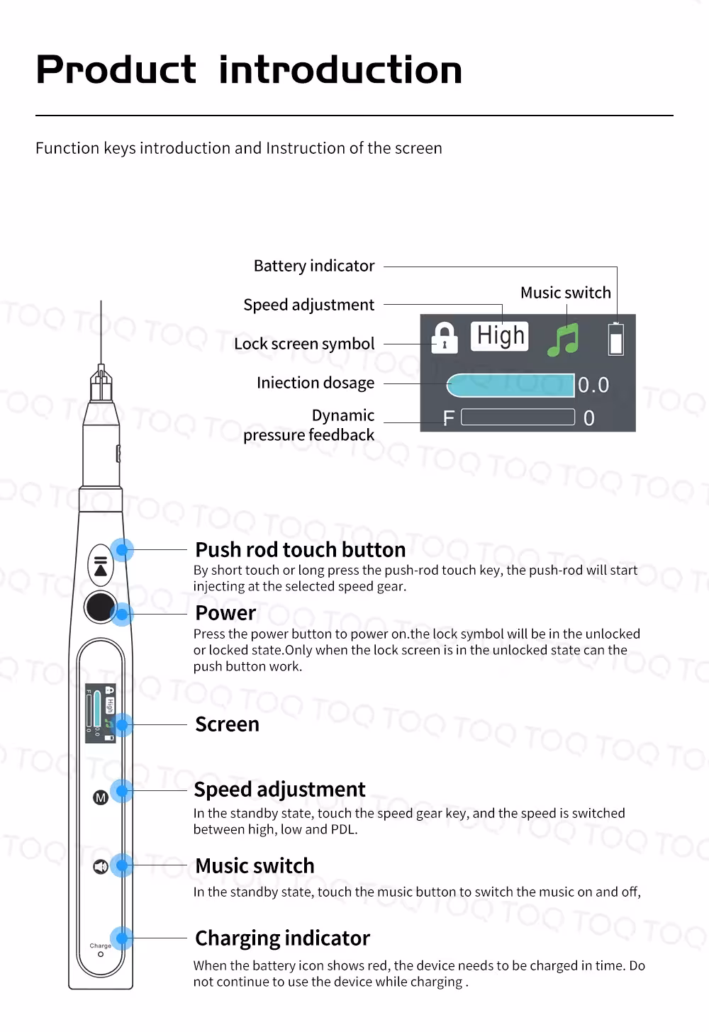 dental anesthesia injector