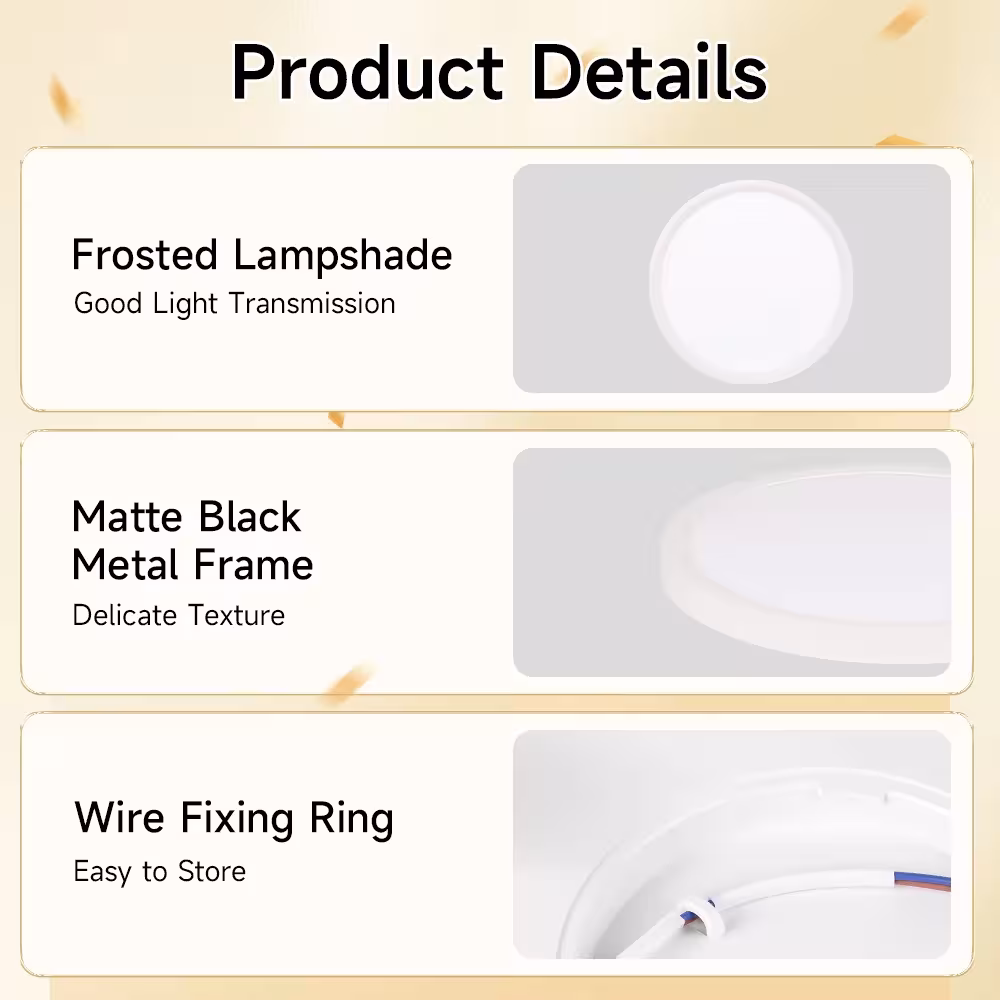 Éclairage au plafond LED