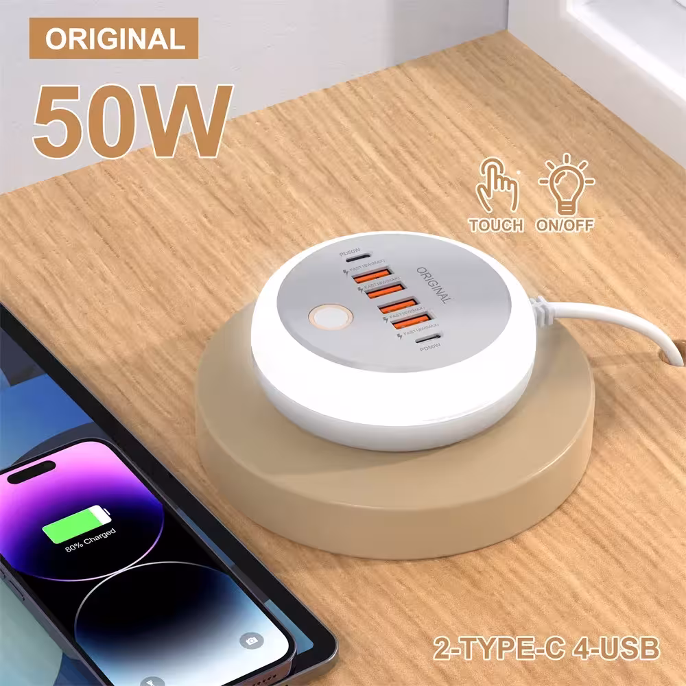 greito įkrovimo sieninis įkroviklis USB C